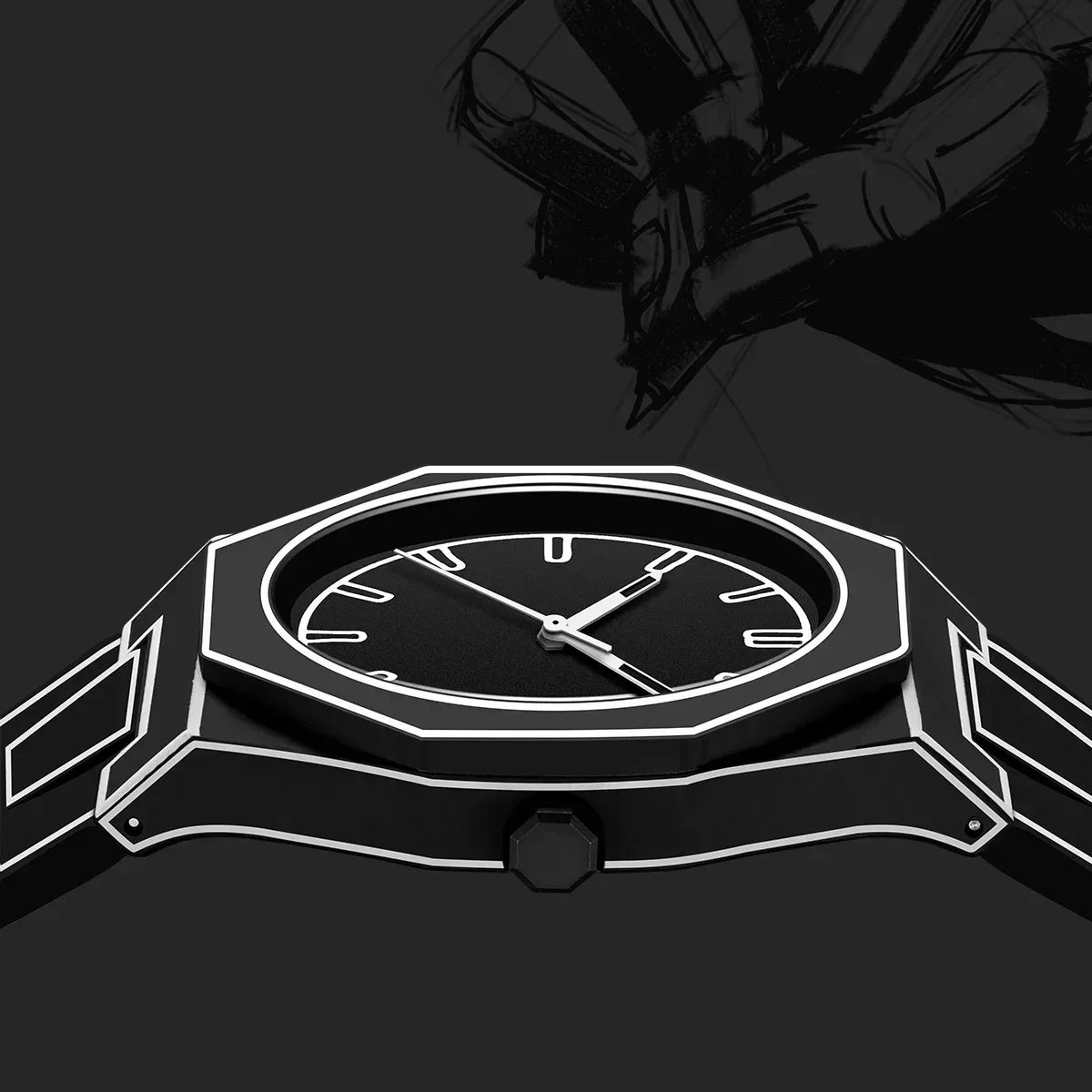 Sleek Creative Sports Watch
